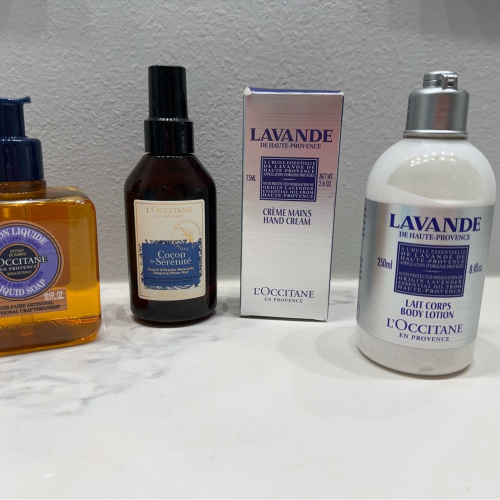 L'OCCITANE Lavender and Shea Skincare Collection